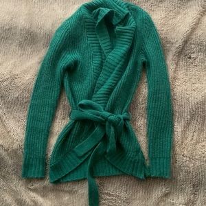 H&M knit sweater with tie